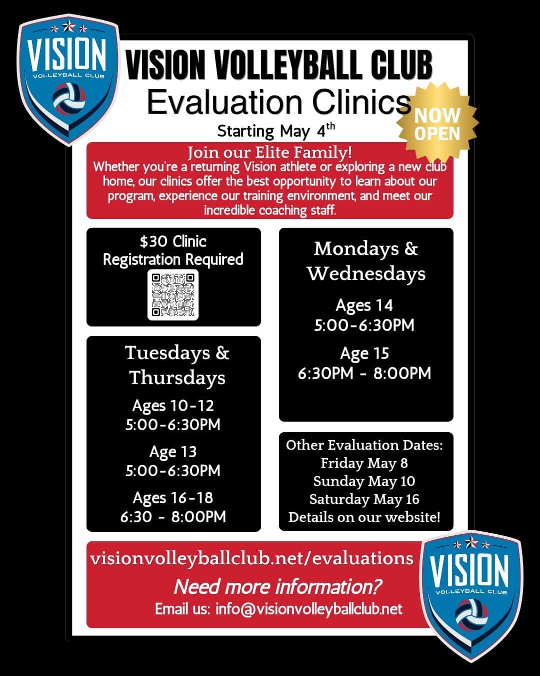 2026 Evaluation Clinics